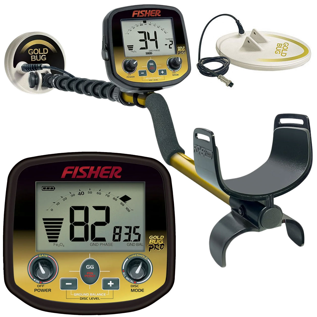 Fisher Goldbug Pro - 2 Coil Combo Metal Detector Questions & Answers