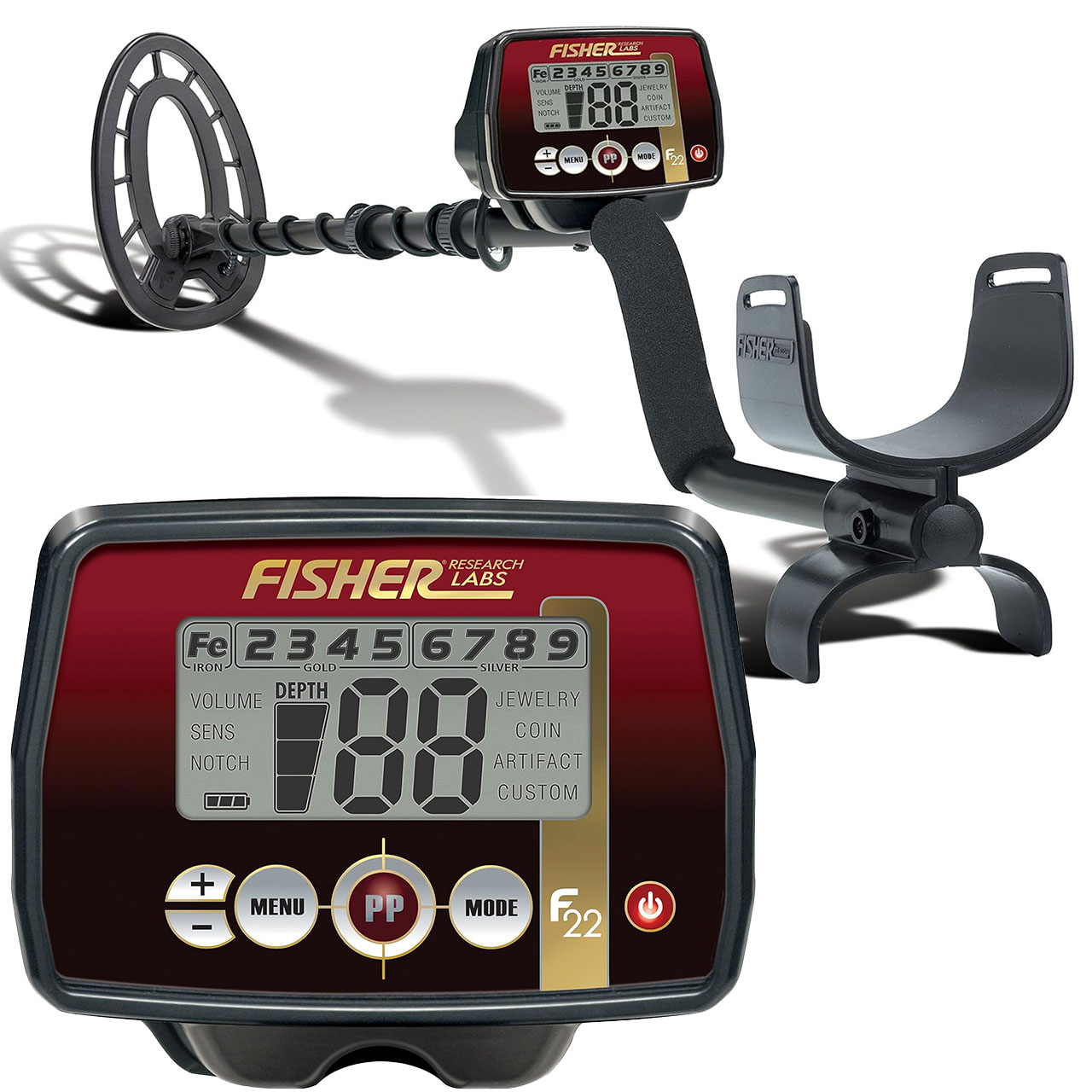 Fisher F22 Weatherproof Metal Detector with 9" Coil Questions & Answers