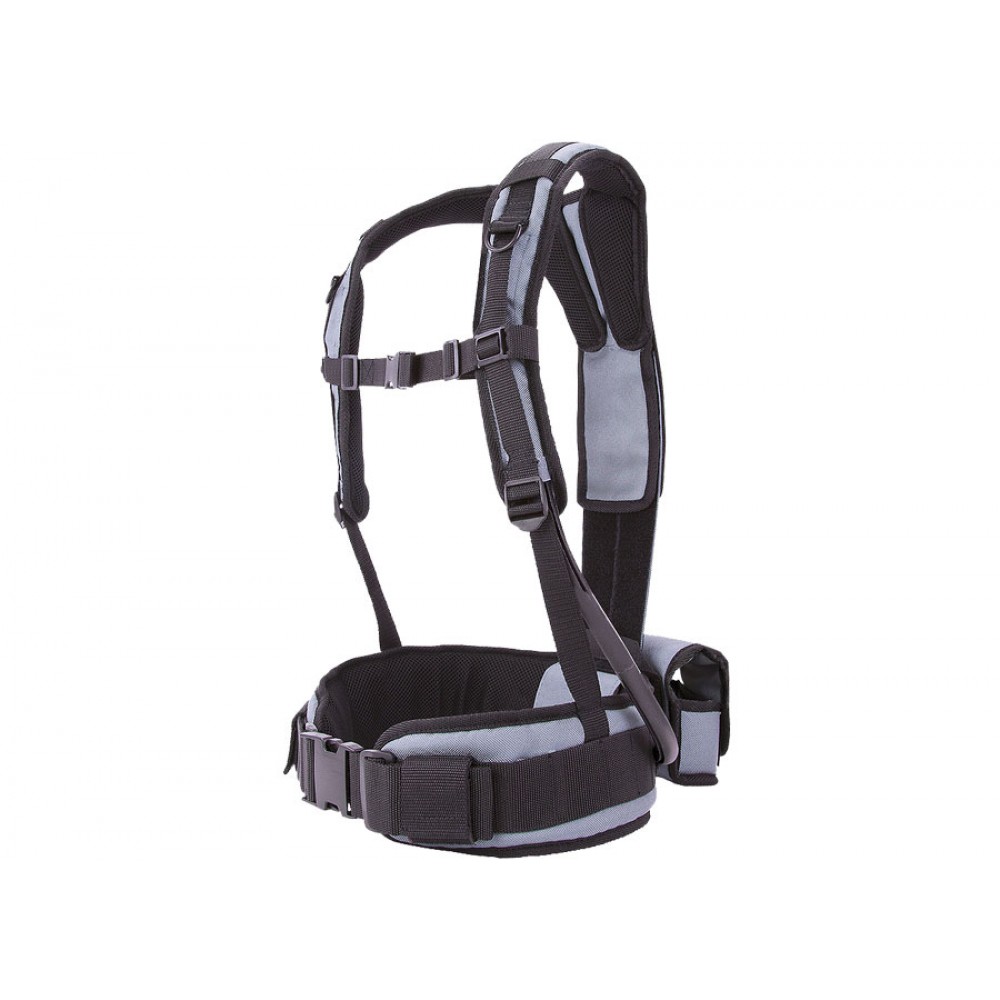 im 36x34 just bought this harness it fits me fine but may not fit 40 waist i only have long sleeve shirt on a winter coat maybe a little tight.i have nox 800 it really takes weight arms shoulders i had to buy and like its  use.