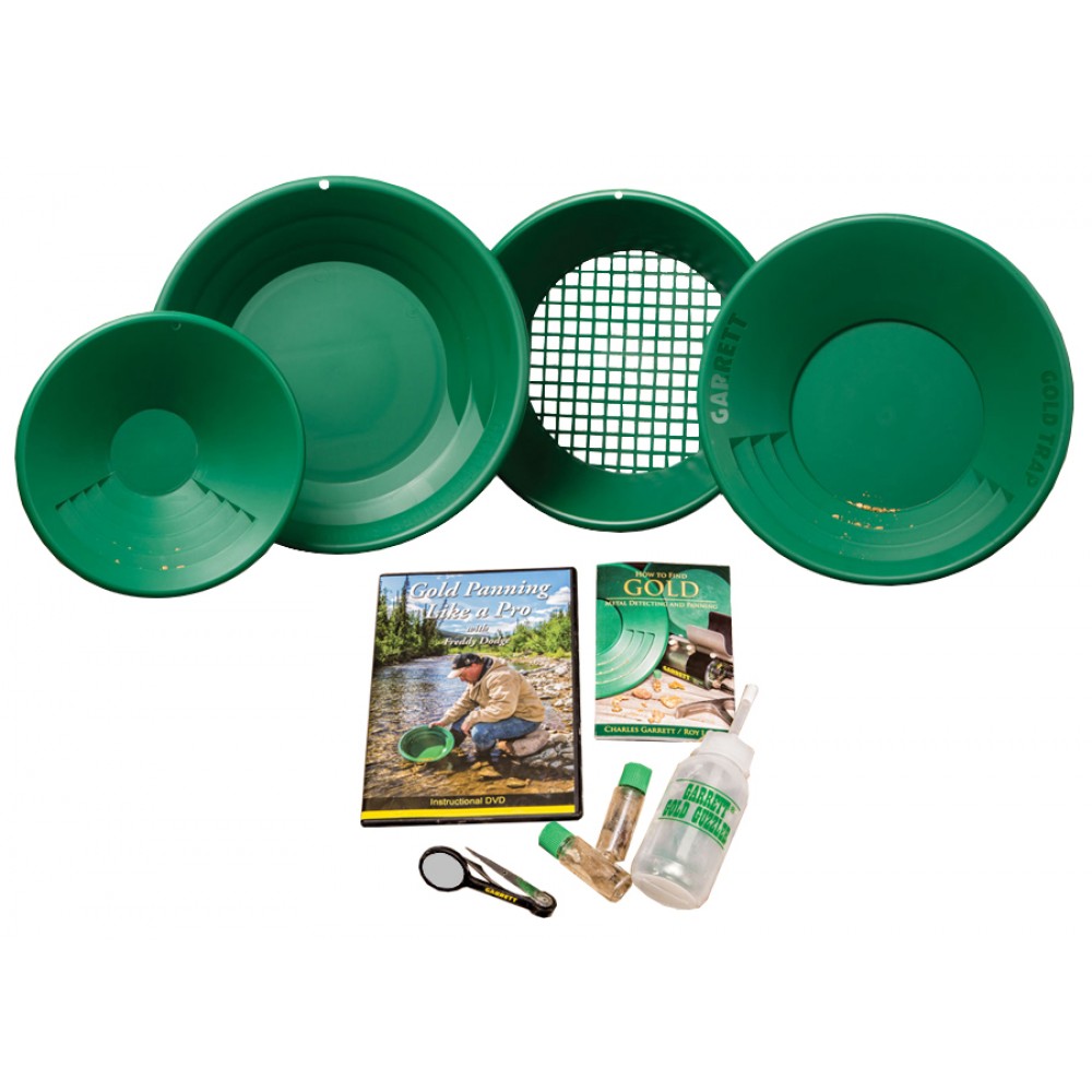 Garrett Deluxe Gold Trap Gold Panning Kit Questions & Answers