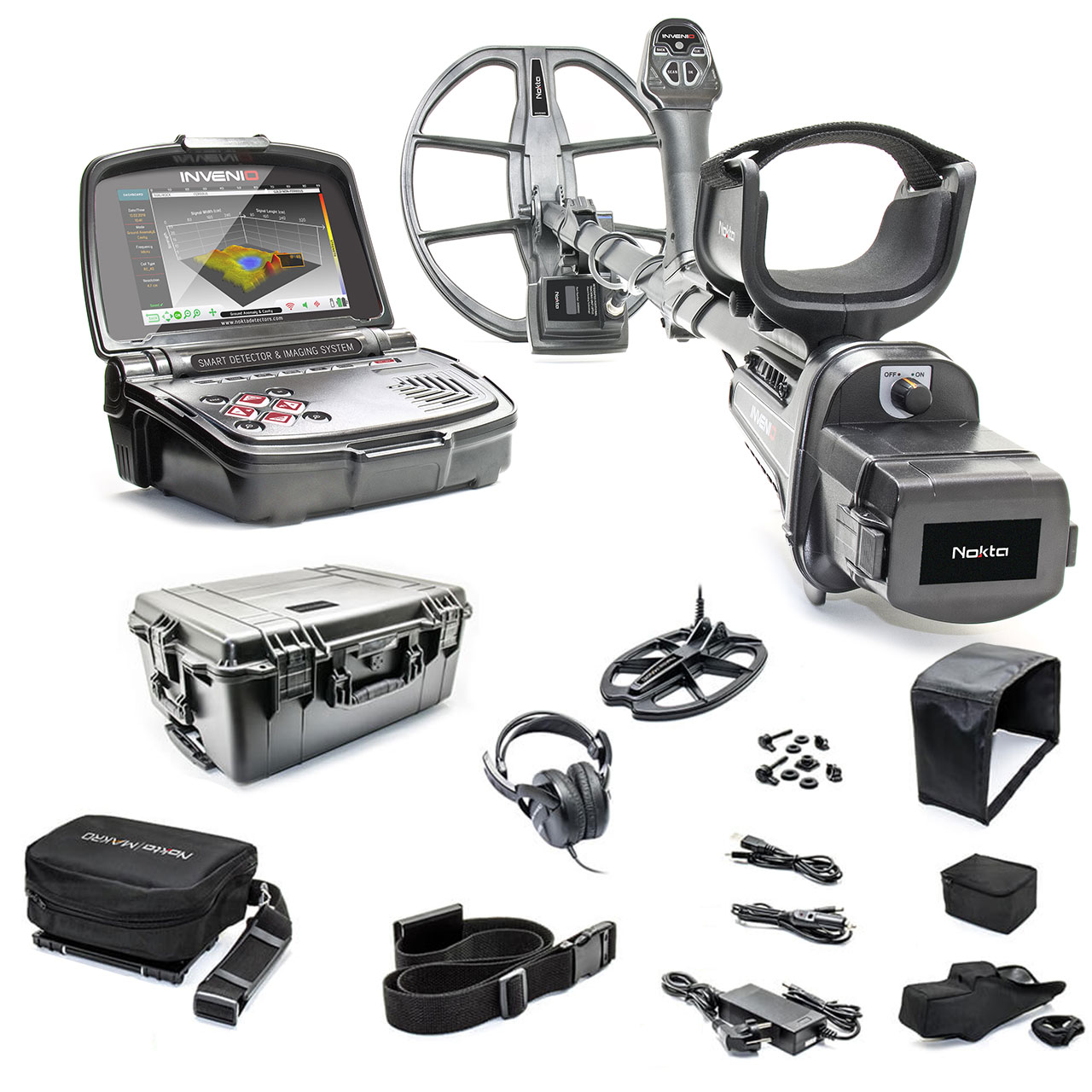 Nokta INVENIO Standard Pack Metal Detector with 3D Imaging Questions & Answers